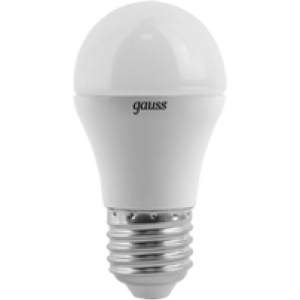 Лампа LED Gauss-Elementary шар 8W 4100K E27