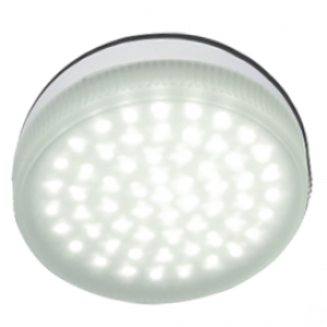 ЛАМПА ECOLA LED GX53 4.2W 220V 4200K (T5TV42ELC.) прозрачн.ст.