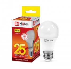 Лампа LED-A70-VC 25Вт 230В Е27 3000К 2250Лм IN HOME