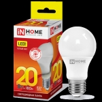 Лампа LED-A65-VC 20Вт 230В Е27 4000К 1800Лм IN HOME