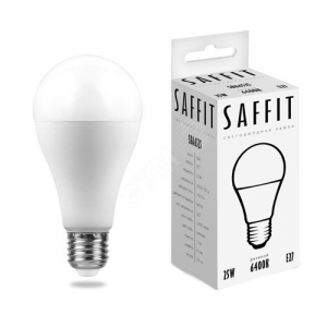 ЛАМПА FERON SAFFIT LED 25W 230V E27 6400K, SBA6525 (55089)