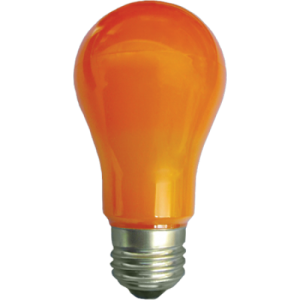 Лампа Ecola LED classic color 12W A60 220V E27 Orange Оранжевая 360° [K7CB12ELY]