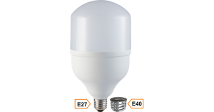 ЛАМПА Ecola High Power LED Premium  40W 220V универс. E27/E40 (лампа) 4000K 220х120mm  [HPUV40ELC.]