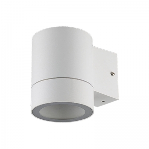 Светильник Ecola GX53 LED 8003A накладной IP65 прозрачный Цилиндр металл. 1*GX53 Белый матовый 114x140x90  [FW53C1ECH.]
