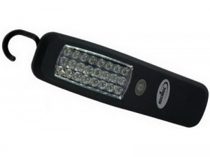 Фонарь Космос автомобильный 6002-LED (3xR6) 24св/д (150lm), черный/резина, магнит, крючок