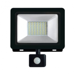 Прожектор светодиодный LED 10W 700lm IP65 6500К с Датчиком Движения Gauss Elementary 628511310