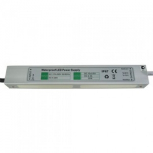 БЛОК ПИТАНИЯ LED ECOLA strip 30W 220V-12V IP67 (B7L030ESB)