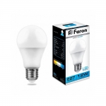 ЛАМПА FERON LED 12W 230V Е-27 6400K LB-93 шарик (25490) серия А