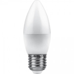 ЛАМПА FERON LED 9W 230V E27 4000K свеча LB-570 (25937)