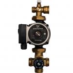 Смесительный узел Stout с насосом (Grundfos UPSO 25-65 130) и байпасом